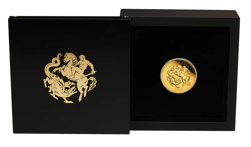 THE PERTH MINT - AUSTRALIA QUARTER SOVEREIGN 2026 GOLD PROOF COIN