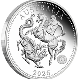 THE PERTH MINT - AUSTRALIA SOVEREIGN 2026 SILVER PROOF COIN