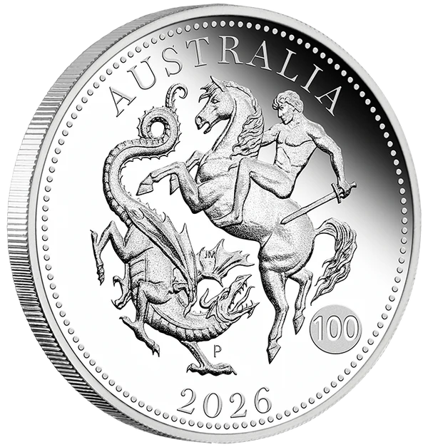 THE PERTH MINT - AUSTRALIA SOVEREIGN 2026 SILVER PROOF COIN