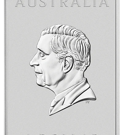 THE PERTH MINT - LUNAR HORSE 2026 1OZ SILVER COLOURED MINTED RECTANGULAR COIN IN CARD 