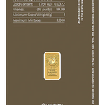 THE PERTH MINT  - DUNE 2026 1G GOLD COLOURED MINTED BAR