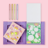 TIGER TRIBE - SHIMMER COLOURING SET | LITTLE FAIRY LAND