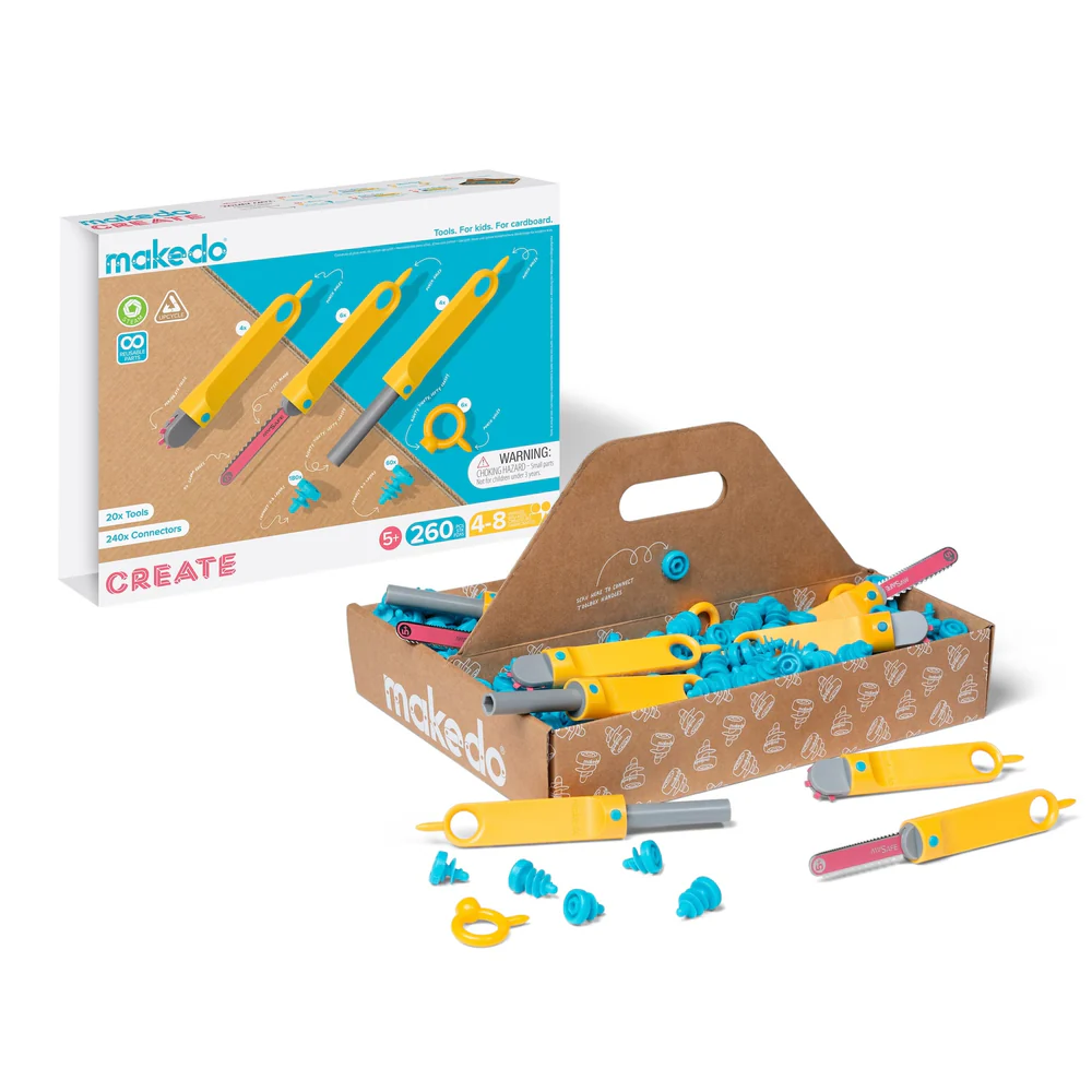 MAKEDO - CARDBOARD CONSTRUCTION KIT | CREATE