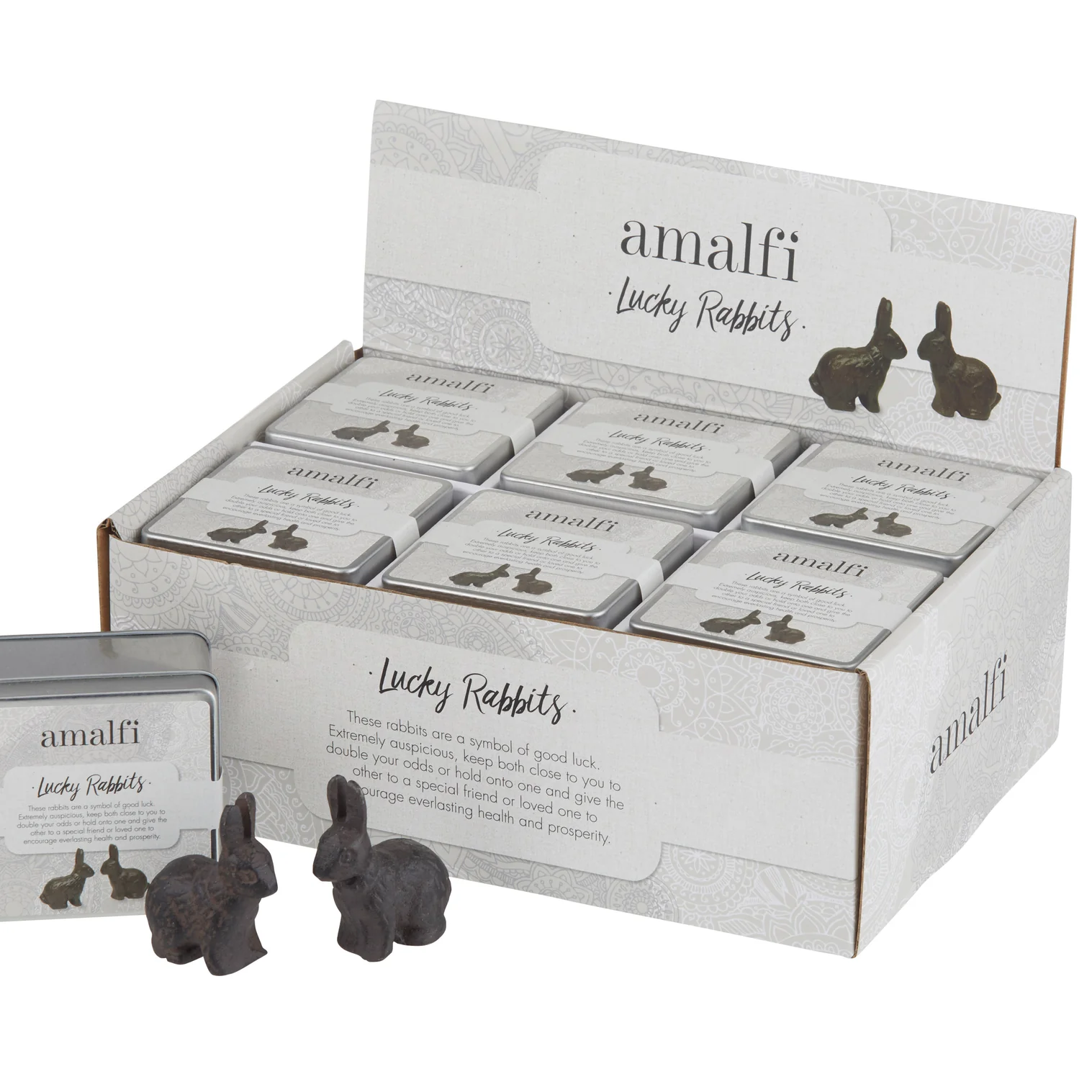 AMALFI - LUCKY RABBITS | RUSTIC BROWN