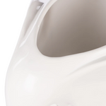 EMPORIUM - BRYNLEE ELEPHANT VASE | WIDE WHITE