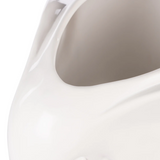 EMPORIUM - BRYNLEE ELEPHANT VASE | WIDE WHITE