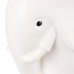 EMPORIUM - BRYNLEE ELEPHANT VASE | WIDE WHITE