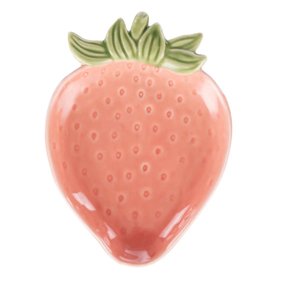 EMPORIUM - ANNISTON STRAWBERRY PLATE PINK
