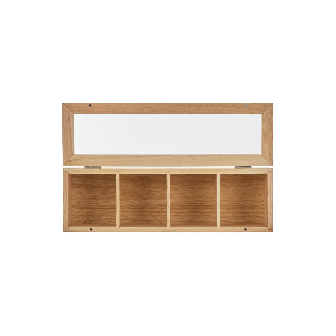 LEAF & BEAN - BYRON WOODEN TEA BOX | NATURAL | SMALL