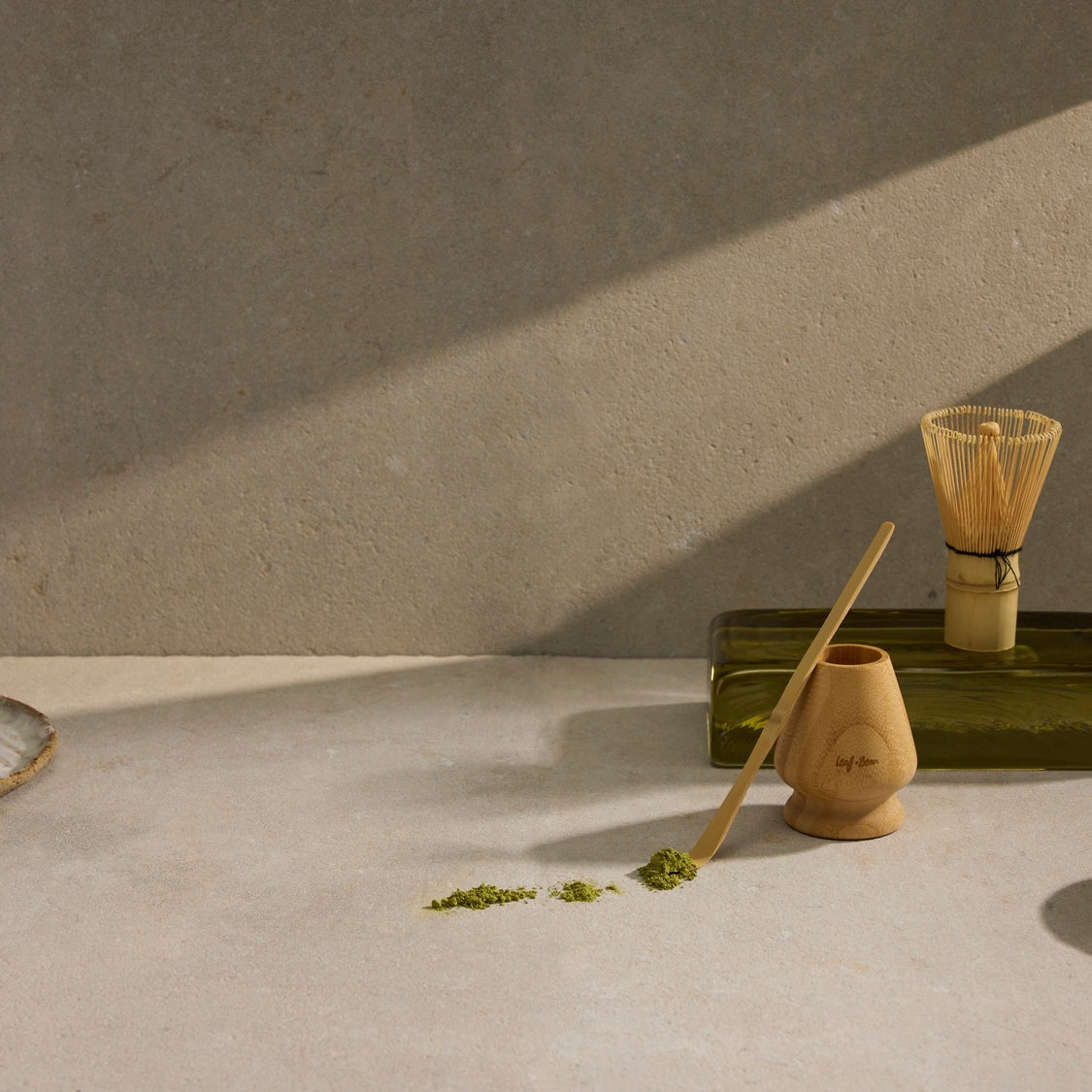 LEAF & BEAN - BAMBOO MATCHA SET | NATURAL