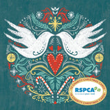 VEVOKE - BOXED CHRISTMAS CHARITY CARDS | RSPCA | TWO DOVES