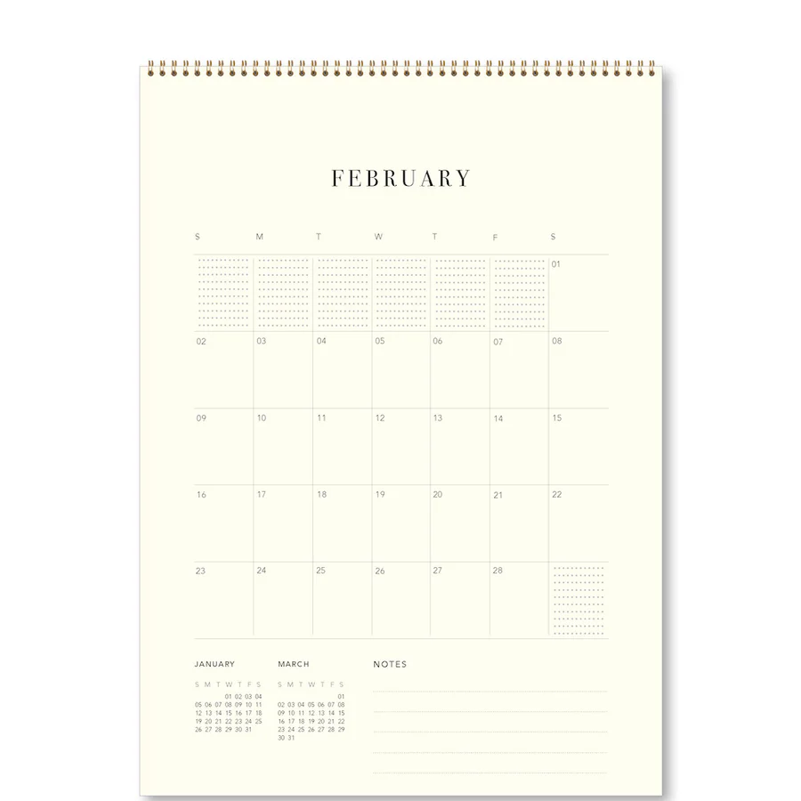 HELLO SUNDAY - 2025 MEDIUM CALENDAR | SACREDBEE