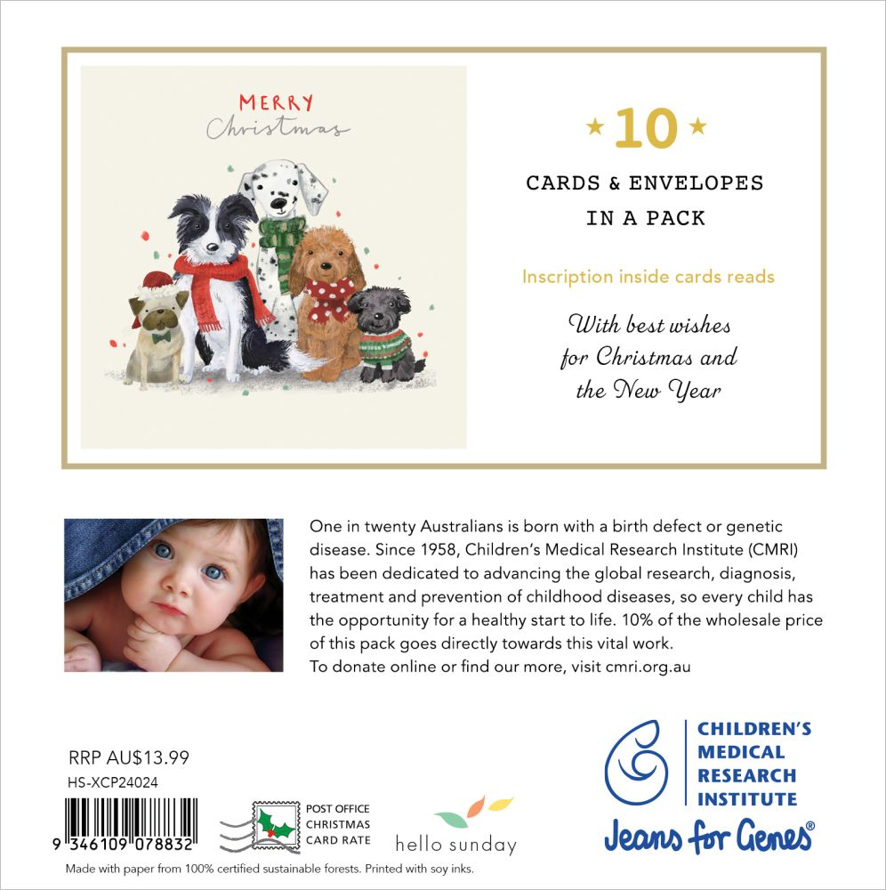 VEVOKE - BOXED CHRISTMAS CHARITY CARDS | CMRI | FURRY FRIENDS