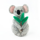 VEVOKE - HANDMADE FELTED DECORATION | KOALA CANDY CANE