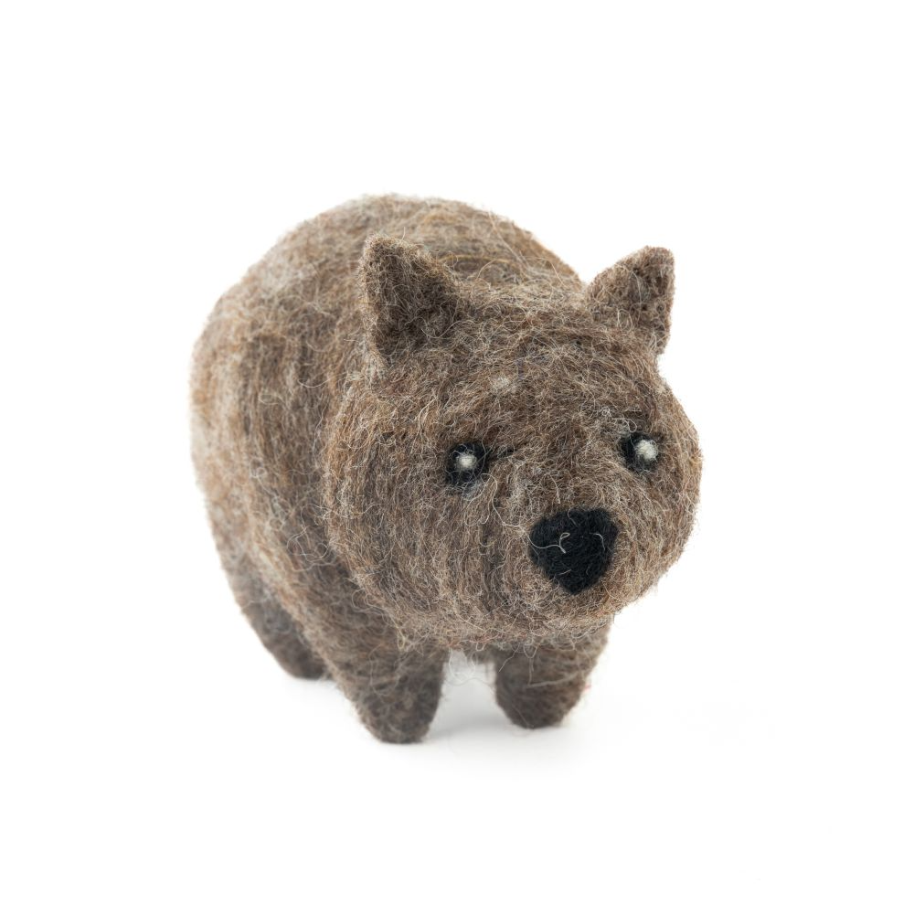 VEVOKE - HANDMADE FELTED DECORATION | WOMBAT WALLY