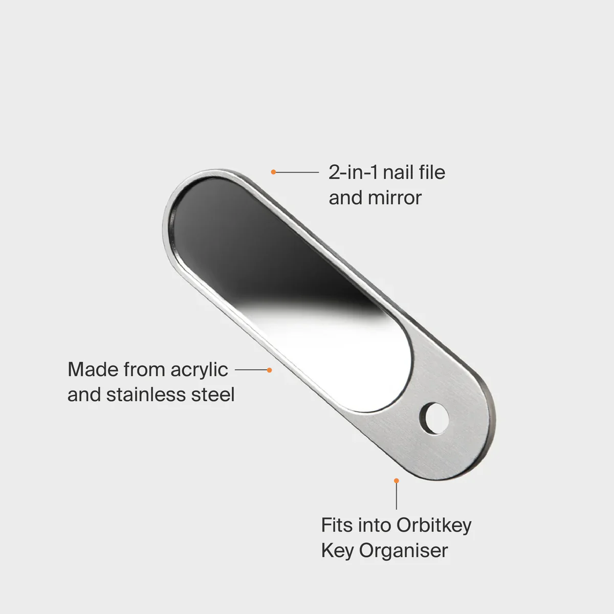 NAIL FILE & MIRROR NAIL FILE & MIRROR