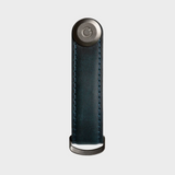 ORBITKEY - KEY ORGANISER | CRAZY HORSE | MARINE BLUE WITH BLUE STITCHING