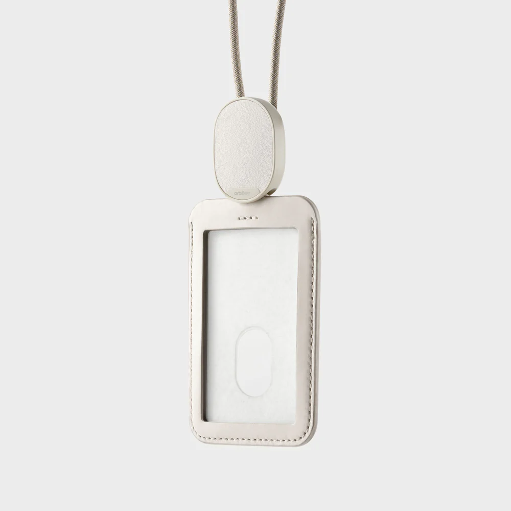 ORBITKEY - ID CARD HOLDER + LANYARD | STONE