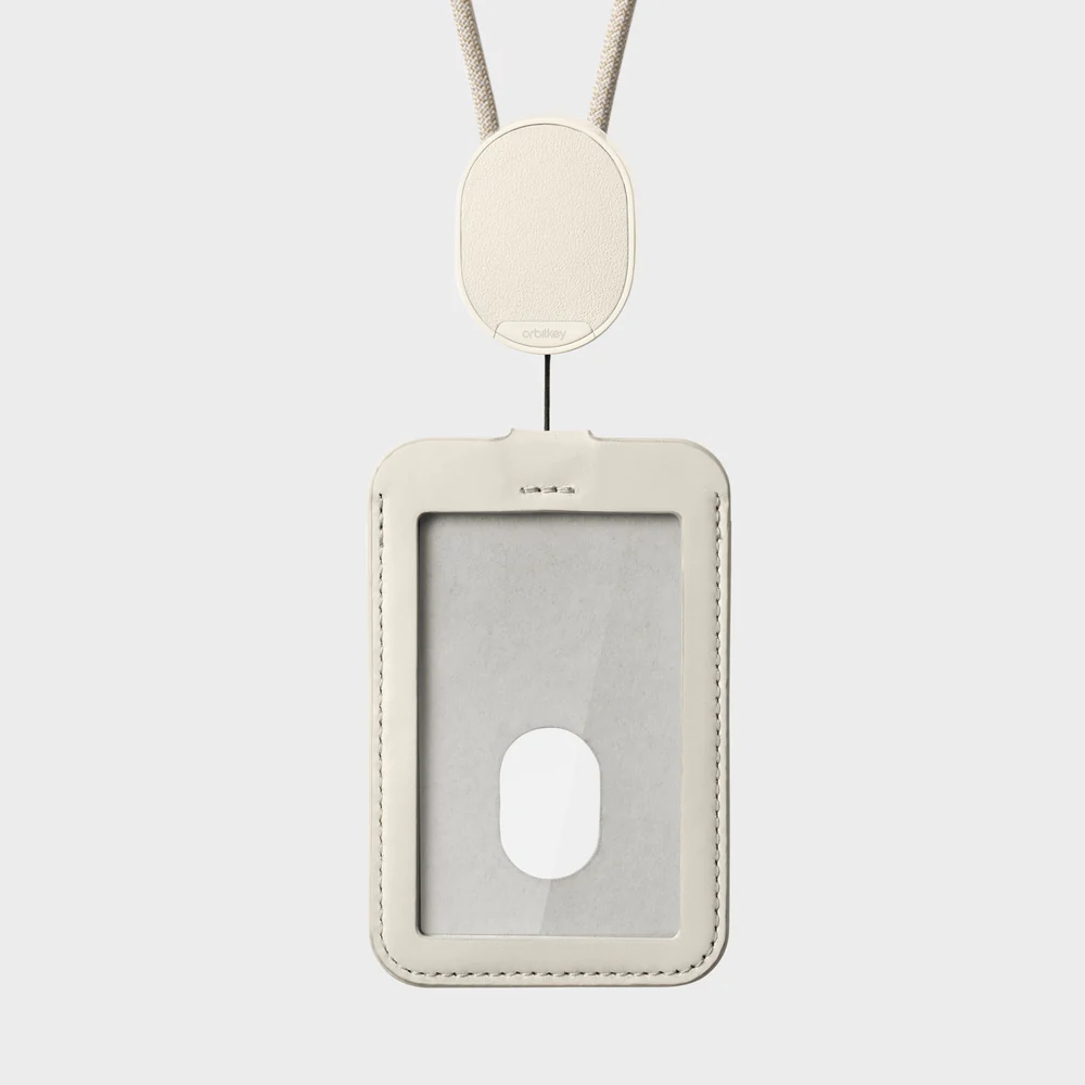 ORBITKEY - ID CARD HOLDER + LANYARD | STONE