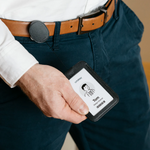 ORBITKEY - ID CARD HOLDER | BLACK