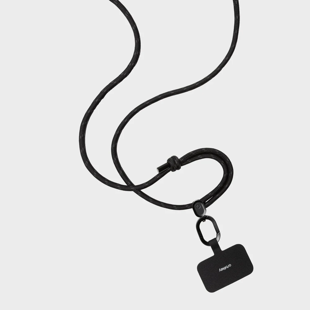 ORBITKEY - CROSSBODY PHONE STRAP | BLACK