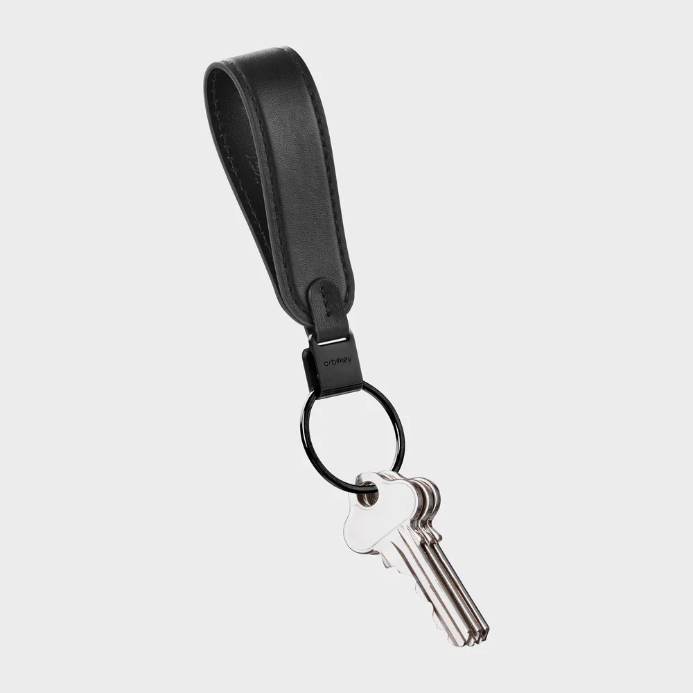 ORBITKEY - LOOP KEYCHAIN | BLACK