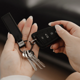 ORBITKEY - LOOP KEYCHAIN | BLACK