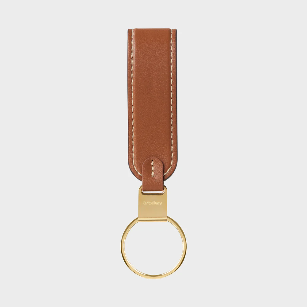 ORBITKEY - LOOP KEYCHAIN | CARAMEL