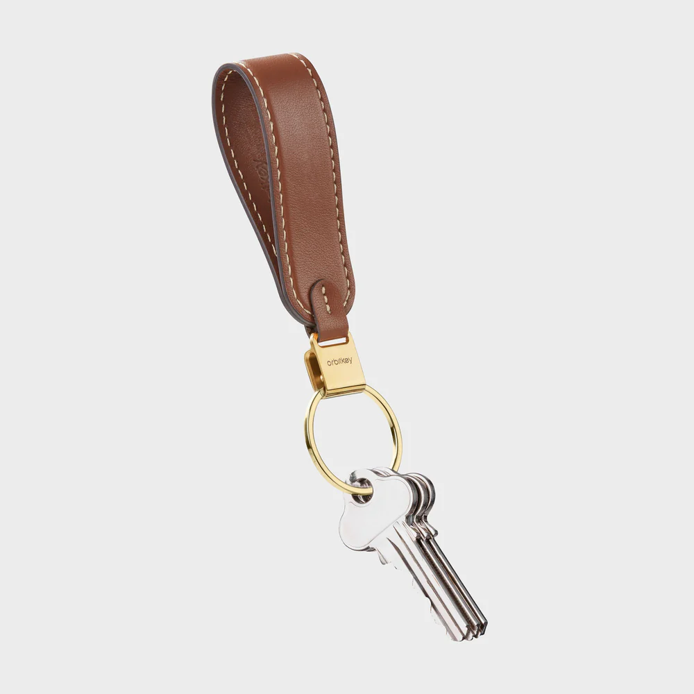 ORBITKEY - LOOP KEYCHAIN | CARAMEL