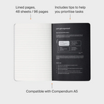 ORBITKEY - NOTEBOOK A5 | 3 PACK