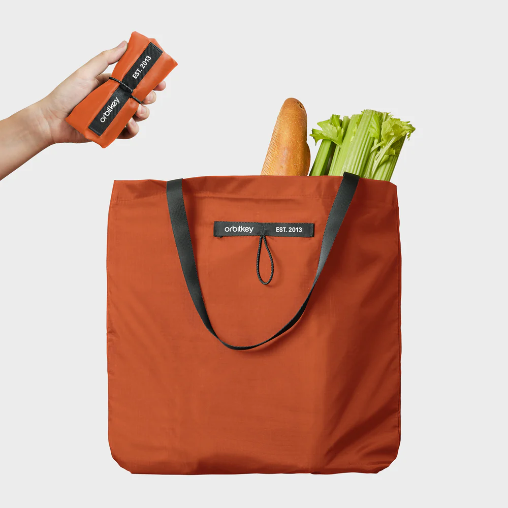 ORBITKEY - FOLDABLE TOTE BAG | TANGERINE LIMITED EDITION