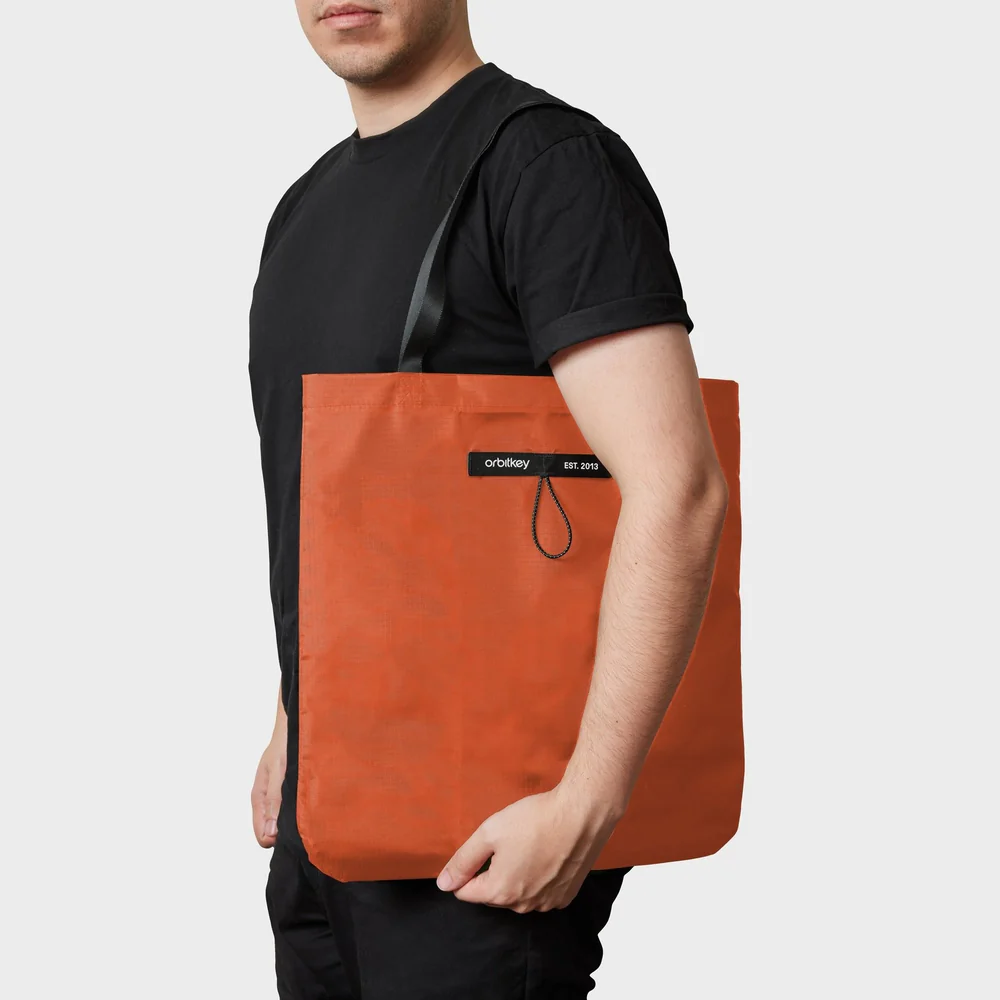 ORBITKEY - FOLDABLE TOTE BAG | TANGERINE LIMITED EDITION