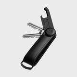 ORBITKEY - KEY ORGANISER HYBRID LEATHER + MULTI-TOOL V2 SET | BLACK