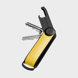 ORBITKEY - KEY ORGANISER HYBRID LEATHER + MULTI-TOOL V2 SET | YELLOW