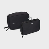 ORBITKEY - 2-IN-1 TOILETRY BAG | BLACK
