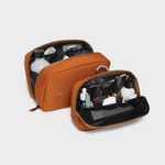 ORBITKEY - 2-IN-1 TOILETRY BAG | TERRACOTTA