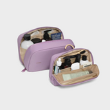 ORBITKEY - 2-IN-1 TOILETRY BAG | LILAC