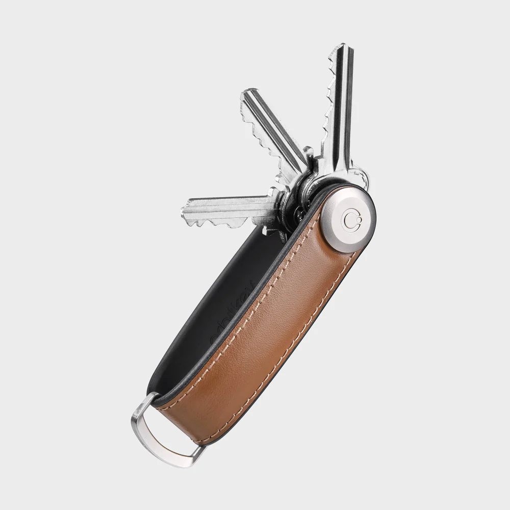 ORBITKEY - KEY ORGANISER | HYBRID LEATHER | ACORN