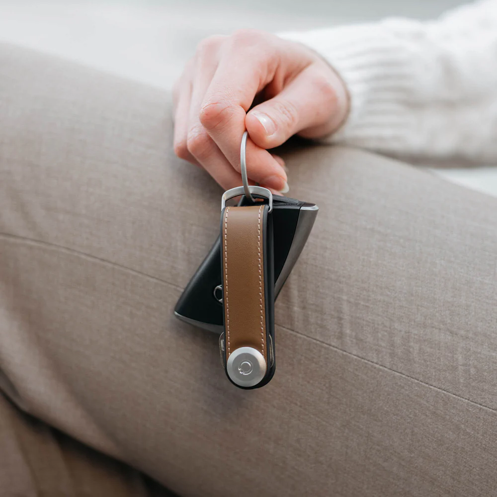 ORBITKEY - KEY ORGANISER | HYBRID LEATHER | ACORN