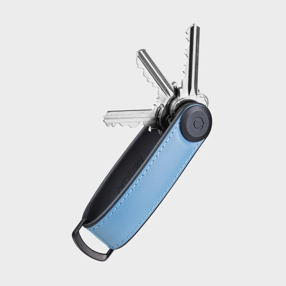 ORBITKEY - KEY ORGANISER | HYBRID LEATHER | LAKE BLUE