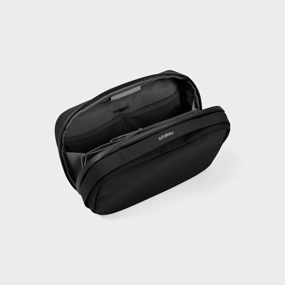 ORBITKEY - 2-IN-1 TECH POUCH | BLACK