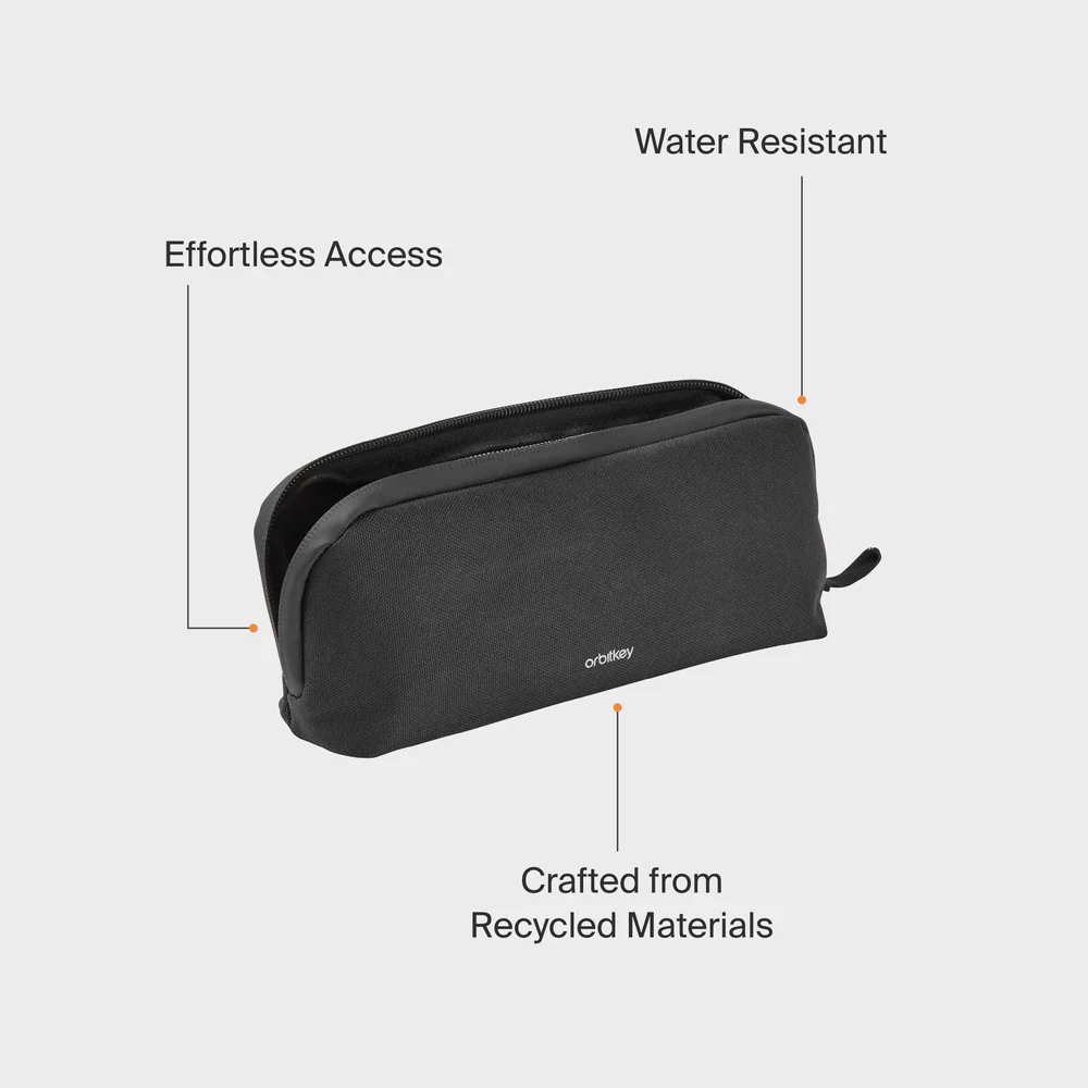 ORBITKEY - PENCIL CASE | BLACK