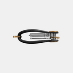 ORBITKEY - KEY ORGANISER PRO | SAFFIANO LEATHER | LIQUORICE BLACK