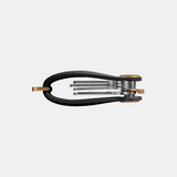 ORBITKEY - KEY ORGANISER PRO | SAFFIANO LEATHER | LIQUORICE BLACK