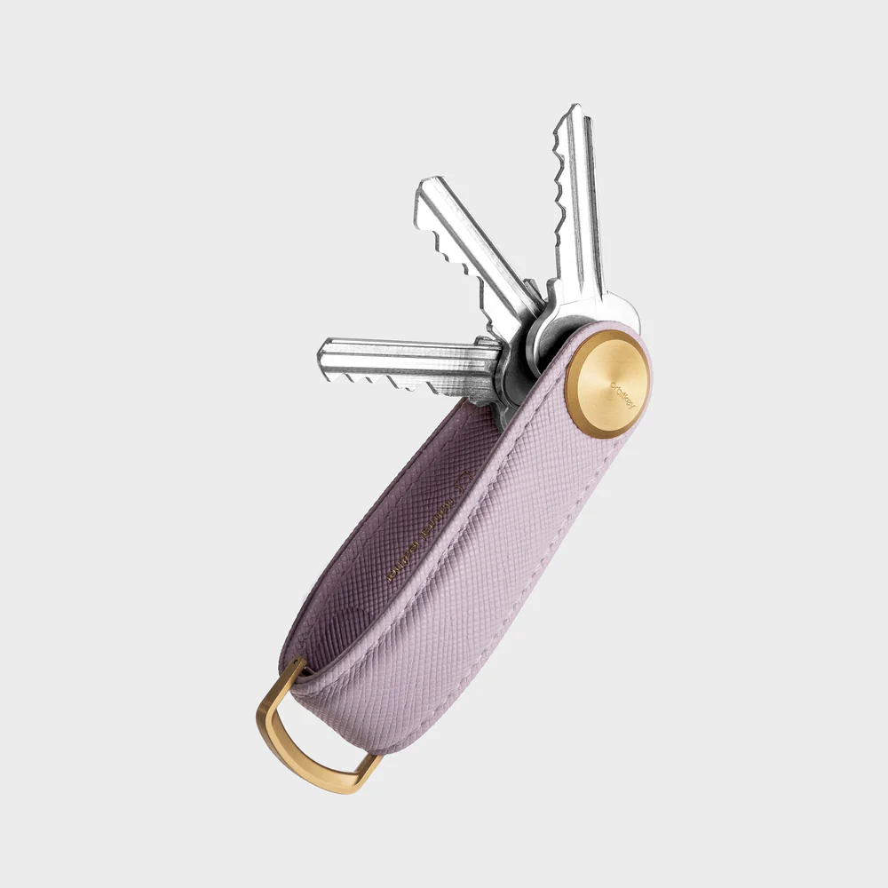 ORBITKEY - KEY ORGANISER PRO | SAFFIANO LEATHER | LILAC