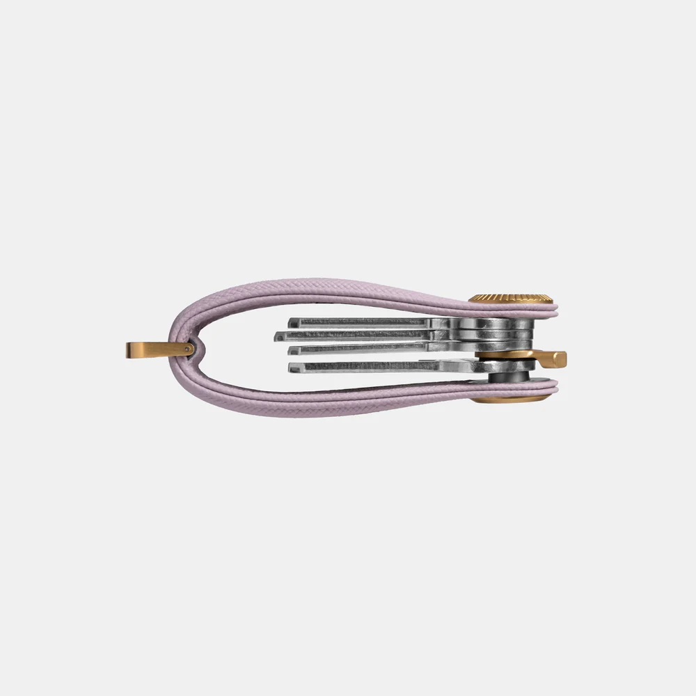 ORBITKEY - KEY ORGANISER PRO | SAFFIANO LEATHER | LILAC