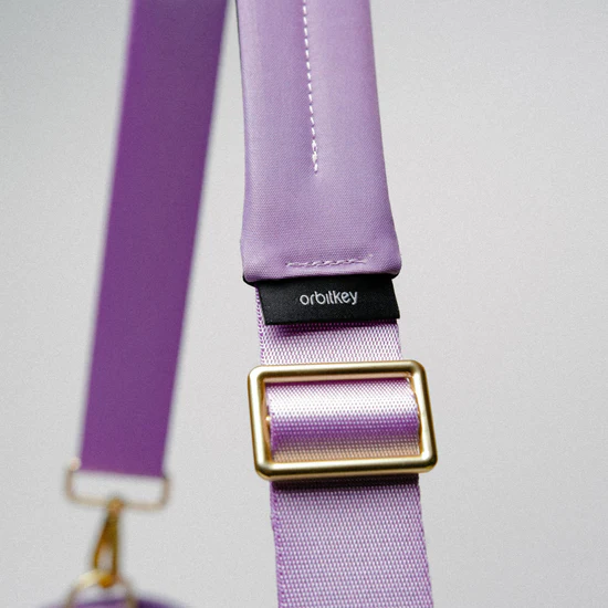 ORBITKEY - CROSSBODY BAG STRAP | LILAC