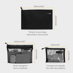 ORBITKEY - ESSENTIALS POUCH TRIO | BLACK