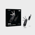 ORBITKEY - KEY ORGANISER PRO + MULTI-TOOL V2 SET | BLACKOUT