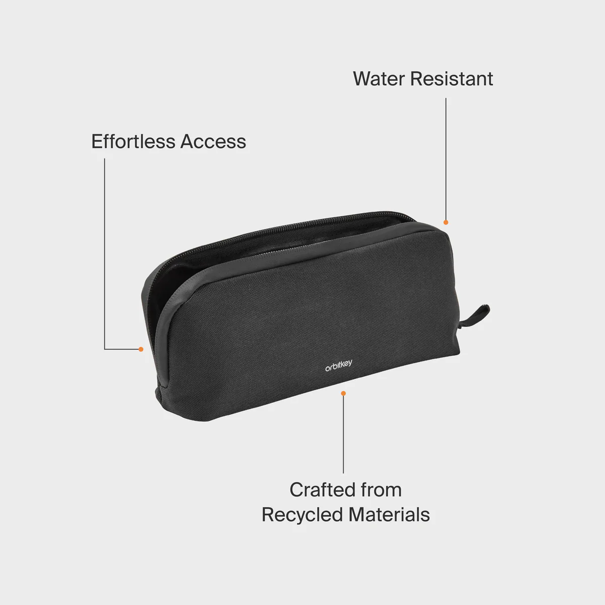 ORBITKEY - PENCIL CASE | ROSE